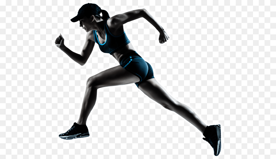Lunge Transparent Running Gif, Adult, Shorts, Person, Woman Png