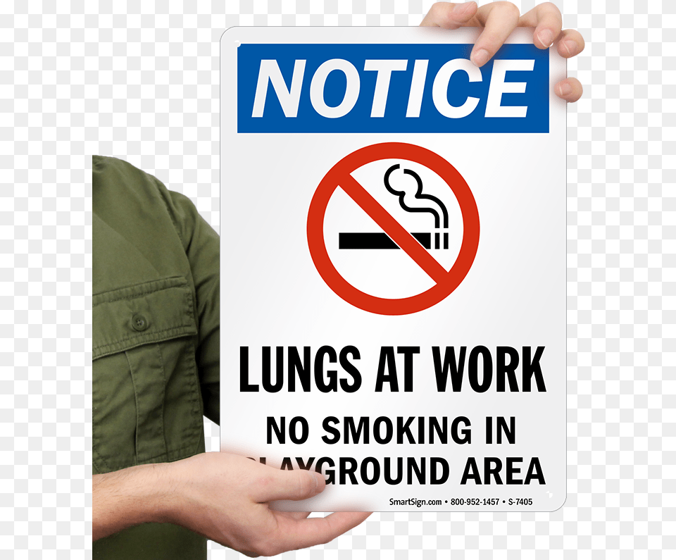 Lungs At Work No Smoking In Playground Area Notice No Smoking Indoor Sign, Advertisement, Poster, Symbol, Baby Png Image