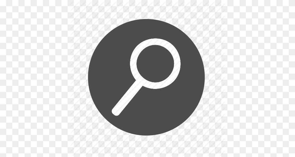 Lupa Icon Image, Magnifying, Disk Png