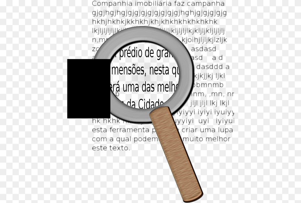 Lupa Magnifier Circle, Cooking Pan, Cookware, Magnifying Free Png