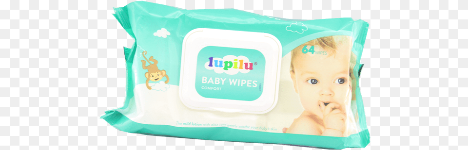 Lupilu Baby Wipes Comfort 64 Wipes Lupilu Baby Wipes, Cushion, Home Decor, Person, Diaper Free Png