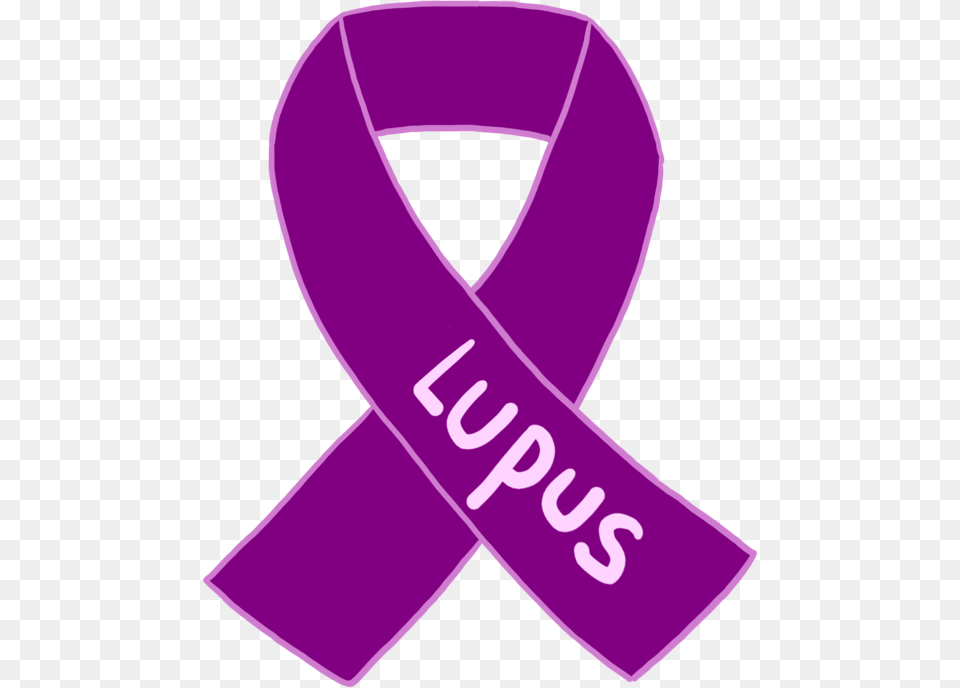 Lupus Illustration, Purple Free Png Download