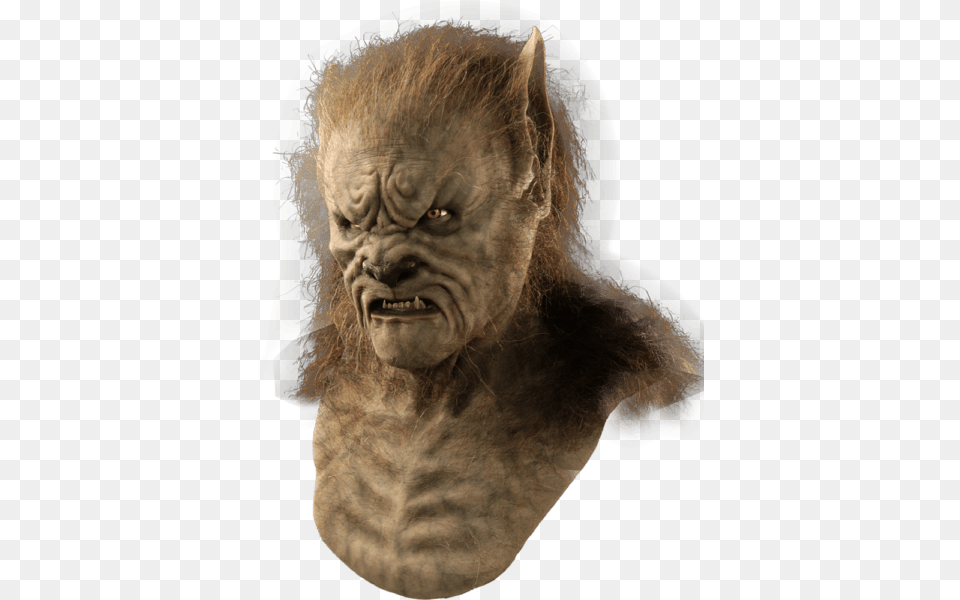Lupus The Wolfman Silicone Mask Wolfman Prosthetic Makeup And Masks, Portrait, Photography, Face, Head Free Transparent Png