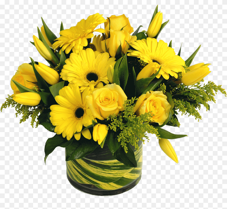 Luscious Lemon Bouquet Flower Bouquet, Flower Arrangement, Flower Bouquet, Plant, Rose Free Transparent Png