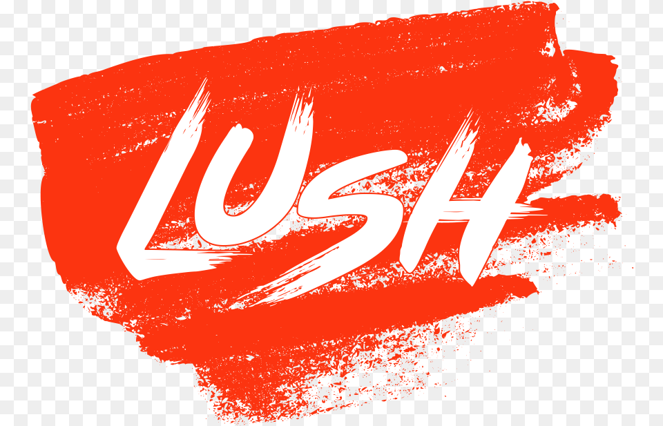 Lush Songs Graphic Design, Logo, Person, Beverage, Soda Free Png