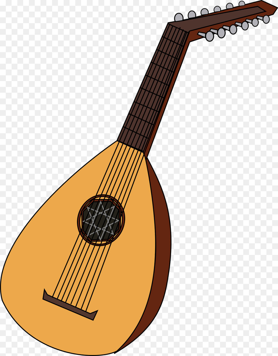 Lute 1 Clip Arts Oud Clipart, Musical Instrument Free Png