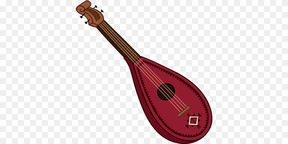 Lute Animated Traditional Japanese Musical Instruments, Guitar, Musical Instrument, Mandolin Free Transparent Png