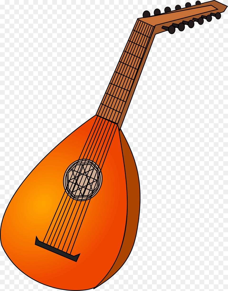 Lute Clipart, Musical Instrument, Smoke Pipe Png