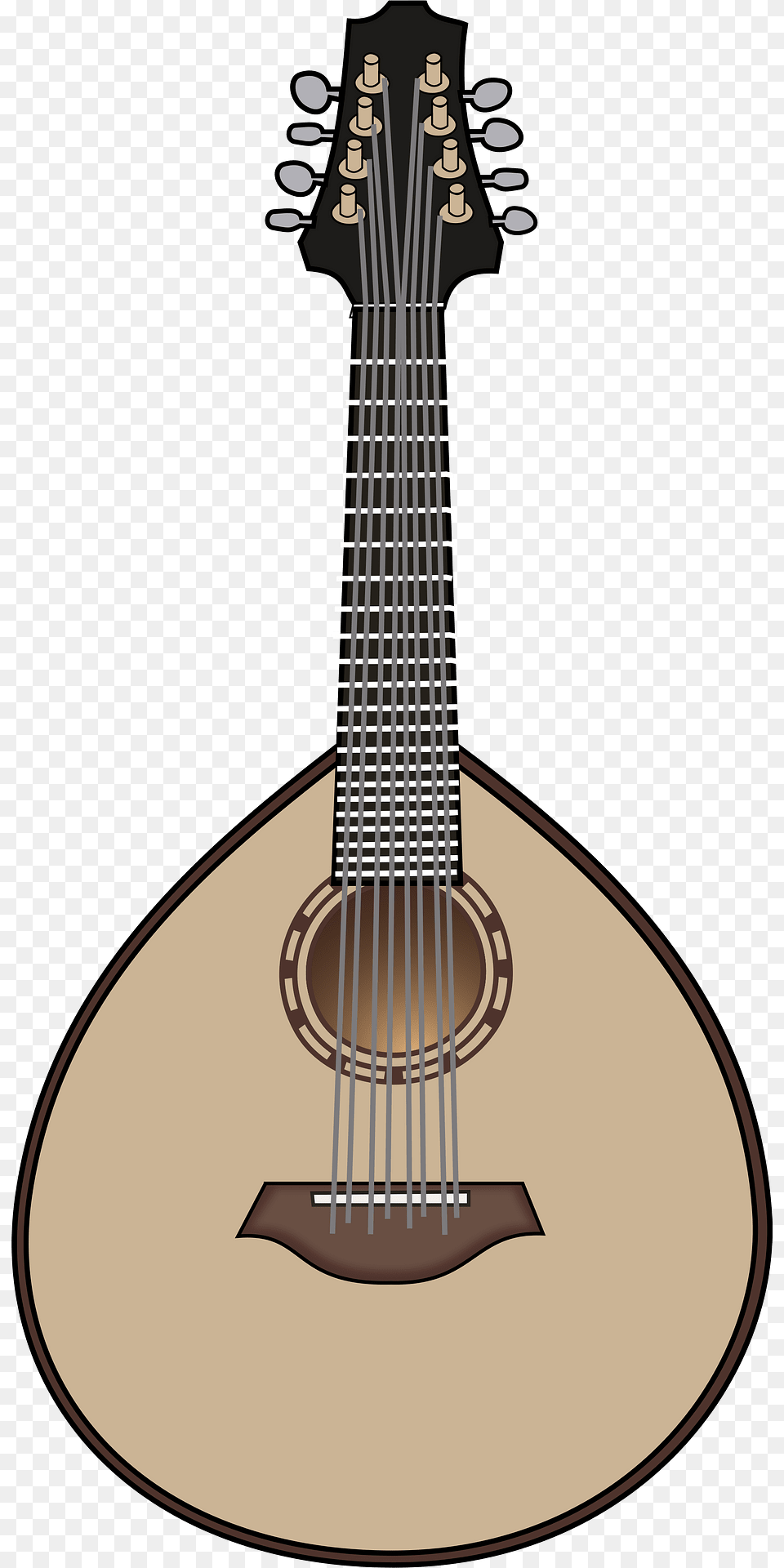 Lute Clipart, Mandolin, Musical Instrument, Guitar Free Png