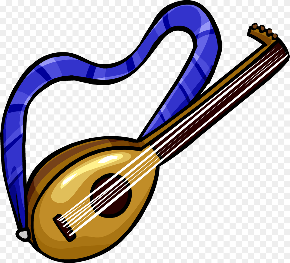 Lute Medieval Clipart Lute, Musical Instrument, Smoke Pipe Free Png Download