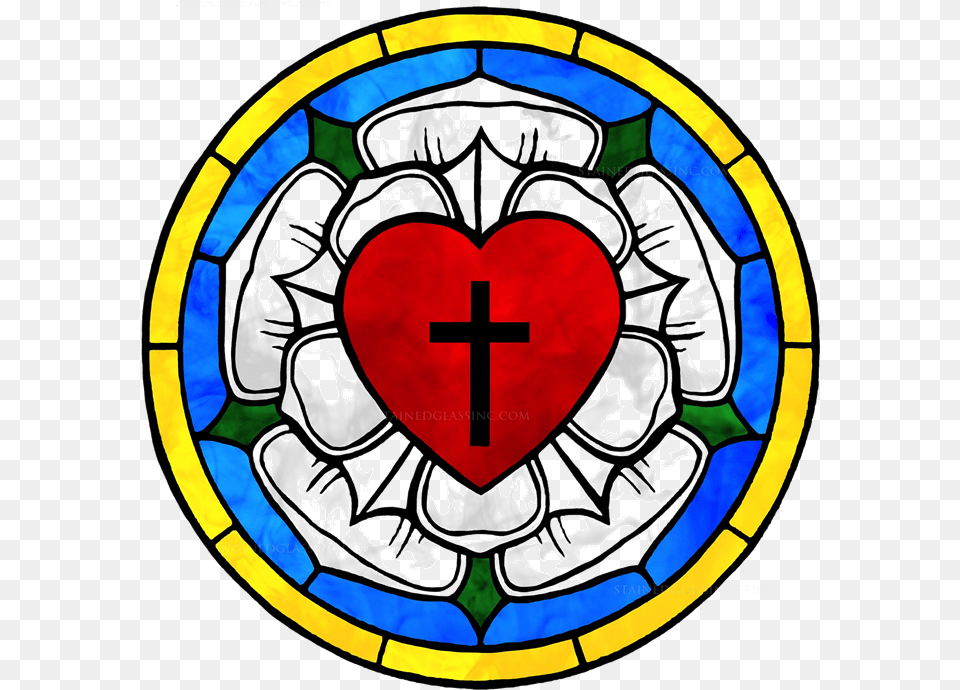Luther Rose Stained Glass Lutheran Rose, Art, Stained Glass Free Png