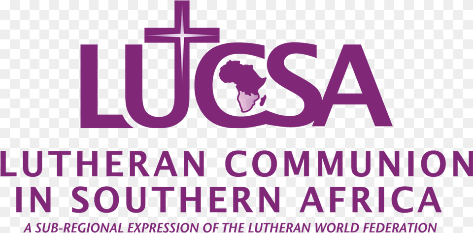 Lutheran Communion In Sothern Africa A Sub Regional, Purple, Advertisement, Poster, Cross Png
