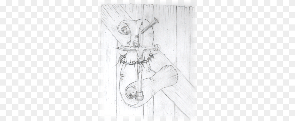 Luthers Note Sketch, Art, Drawing, Cross, Symbol Png Image