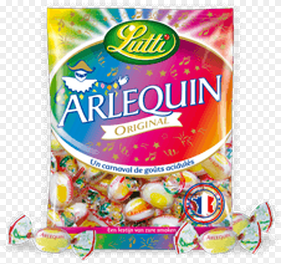 Lutti Arlequin Candies Lutti Scoubidou, Candy, Food, Sweets, Can Png
