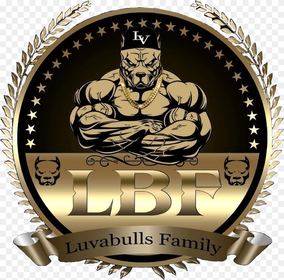 Luv A Bulls Family Las Vegas Bodybuilder Vector, Symbol, Logo, Badge, Male Free Transparent Png