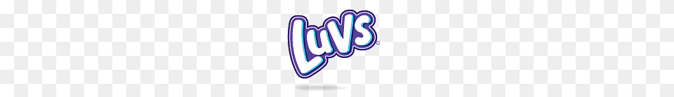 Luvs Logo, Light, Can, Tin Free Png