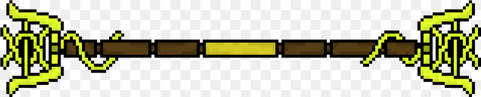 Lux Staff Complete Pixel Art Staff, Guitar, Musical Instrument Free Png Download