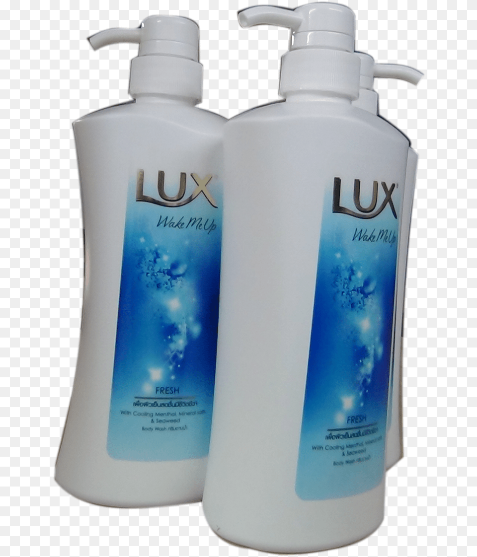 Lux Wake Me Up 600ml Plastic Bottle, Lotion, Shampoo Png