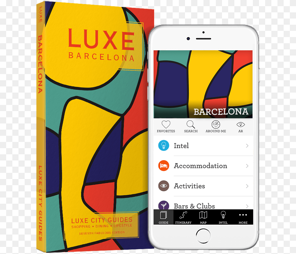 Luxe Barcelona 7th Edition Free Digital Guide Iphone, Electronics, Mobile Phone, Phone Png