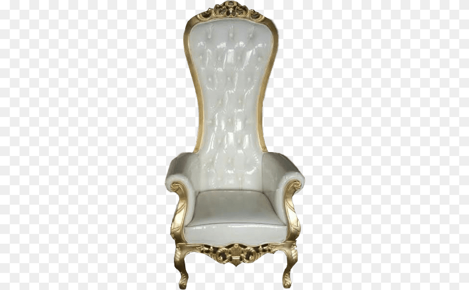 Luxe Event Rental Throne Chair Rental Atlanta White Throne Chair, Furniture, Armchair Free Png