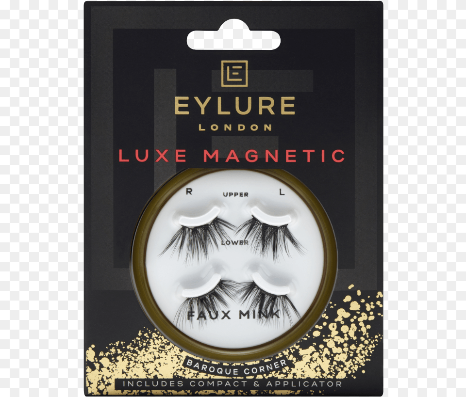 Luxe Magnetic Baroque Corner Eylure Magnetic Lashes, Book, Publication, Advertisement Free Png Download