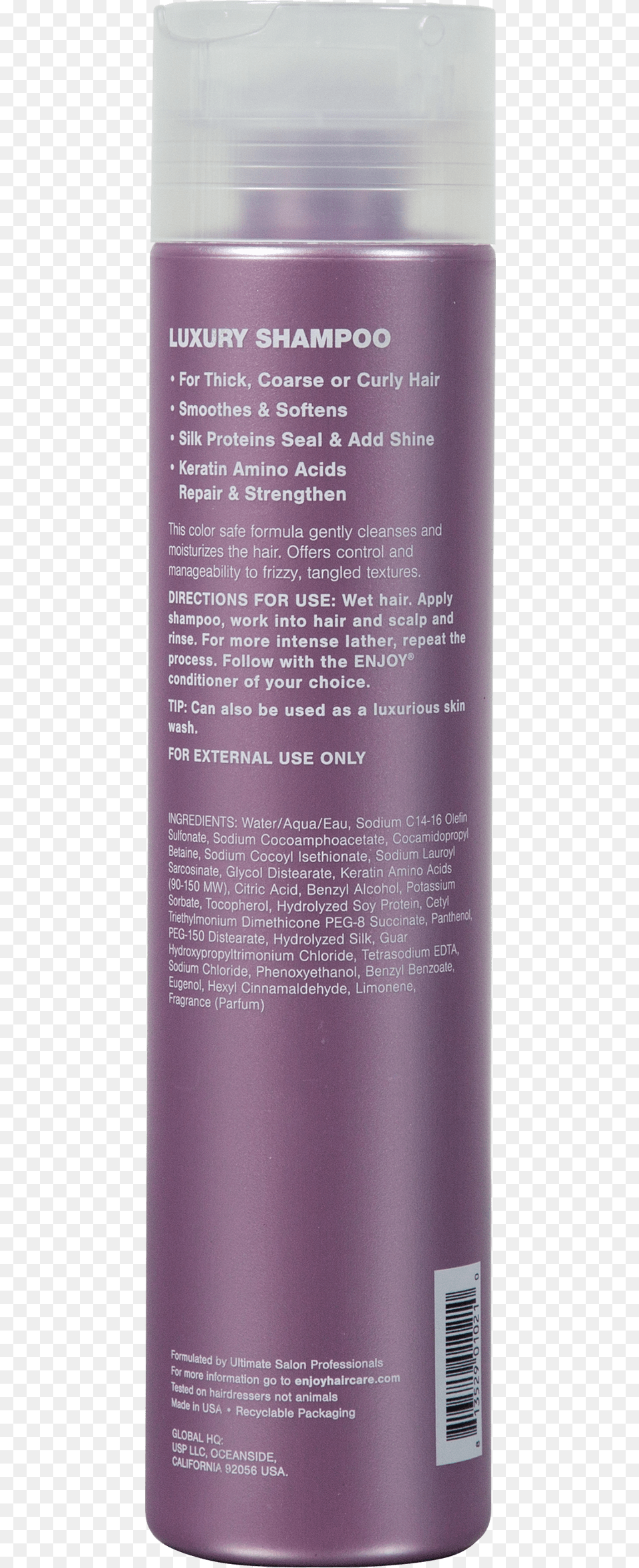 Luxe Shampoo, Can, Tin Png Image