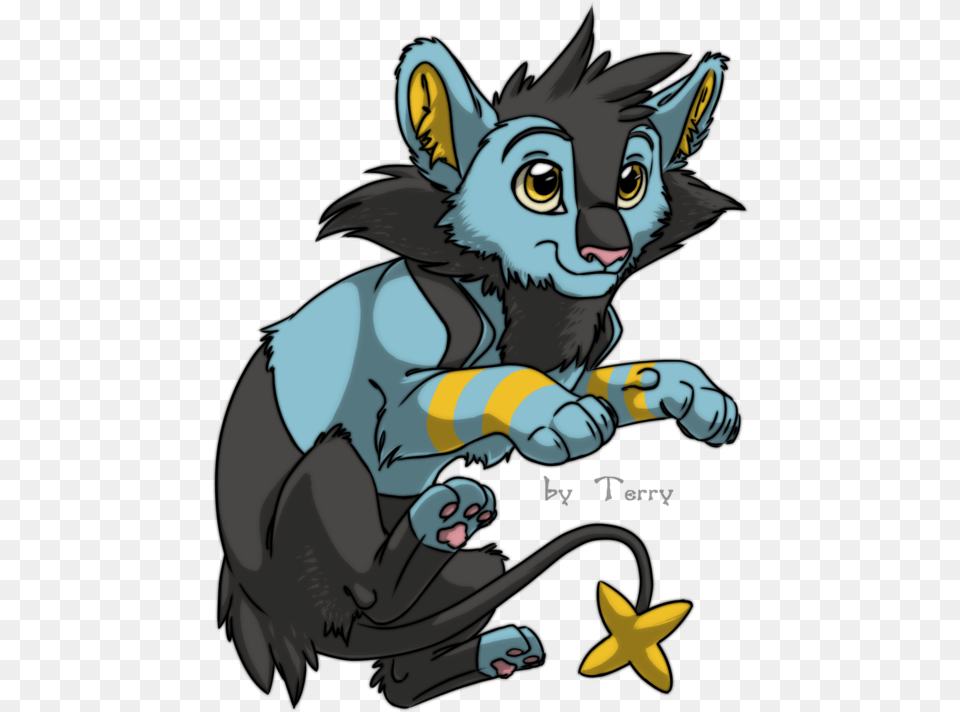 Luxio By Iguana In Darkness Realistic Luxio, Book, Comics, Publication, Baby Png