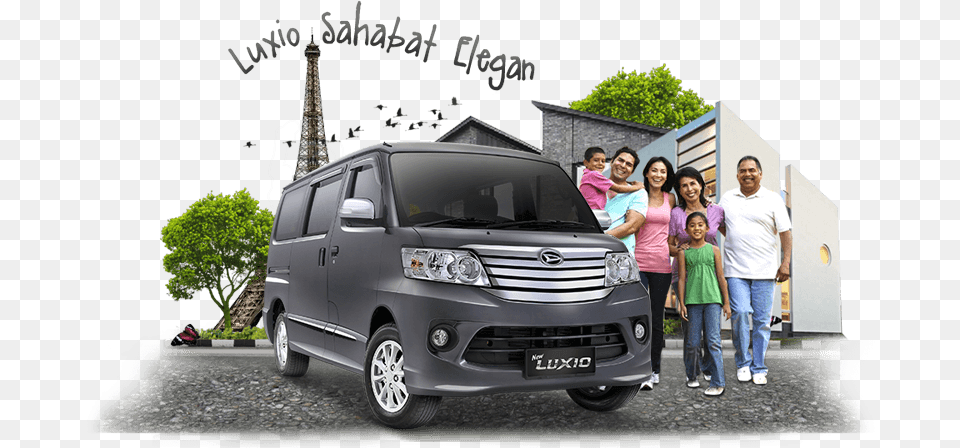 Luxio Compact Van, Vehicle, Caravan, Transportation, Car Free Png Download