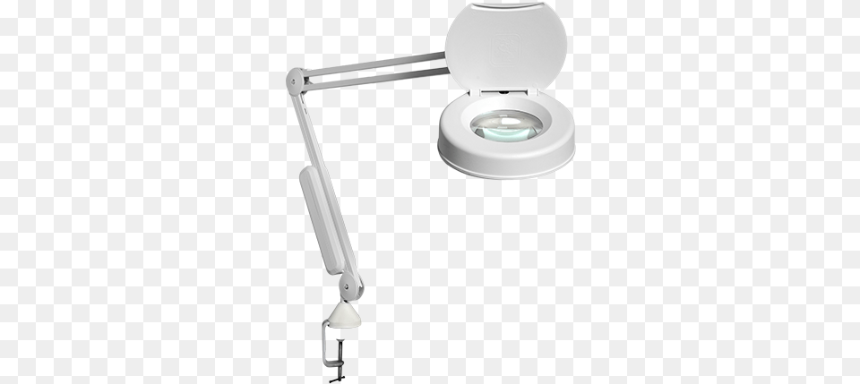 Luxo Medical Illuminated Magnifier Lamp Desk Mounted Luxo Lupa De Banco 3dioptra 127 Diamm Alcance, Appliance, Blow Dryer, Device, Electrical Device Png