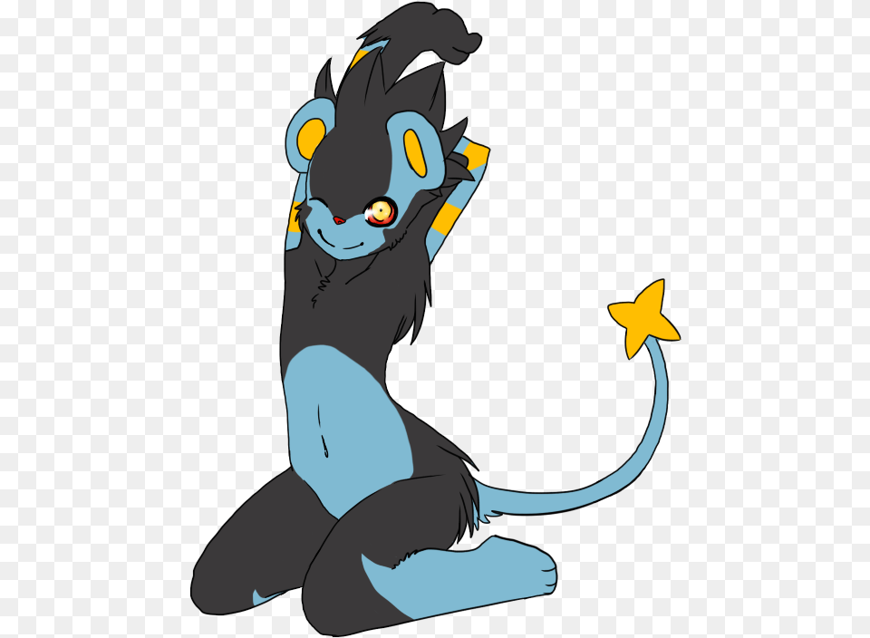 Luxray Boy Cute Luxray, Cartoon, Person, Animal, Fish Free Transparent Png