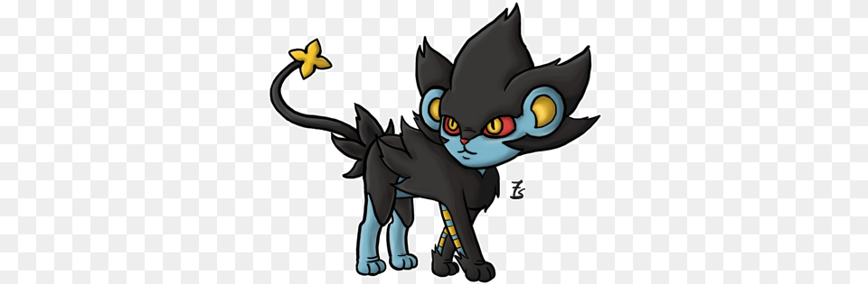 Luxray Fictional Character, Book, Comics, Publication, Animal Free Png Download