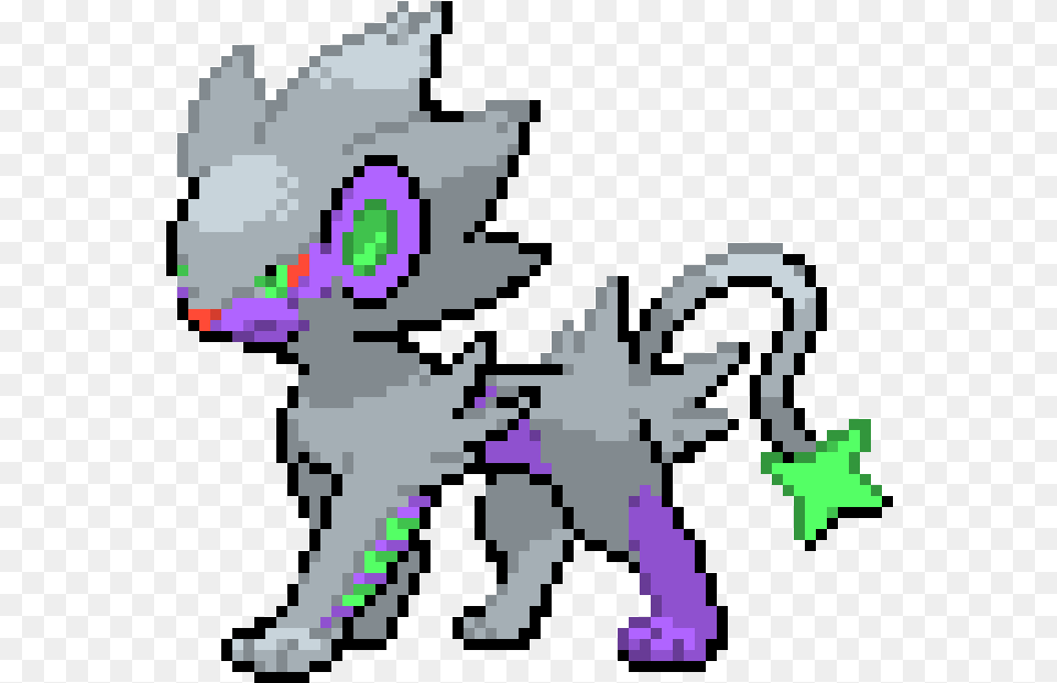 Luxray Luxray Sprite Pokemon, Qr Code Free Png