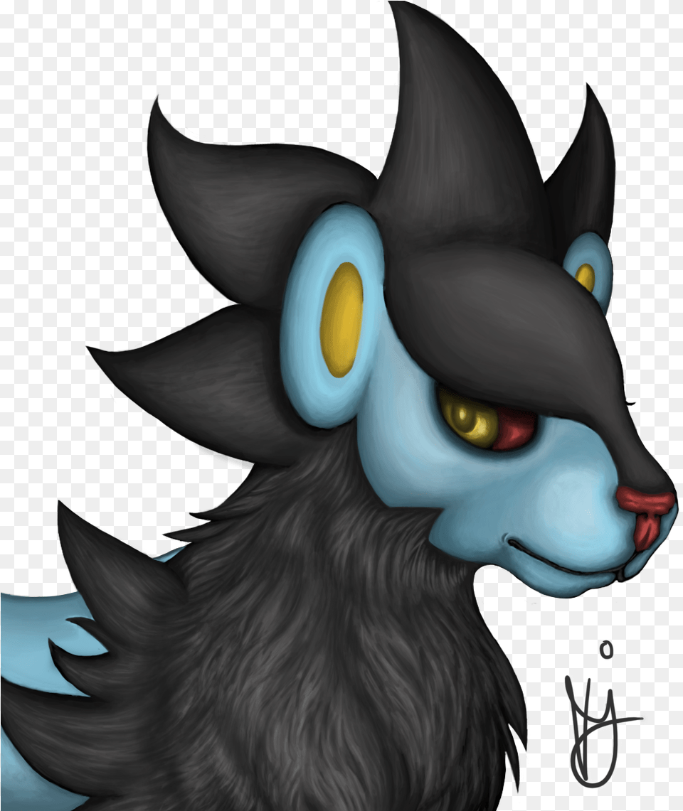 Luxray U2014 Weasyl Dragon, Baby, Person, Tape Png
