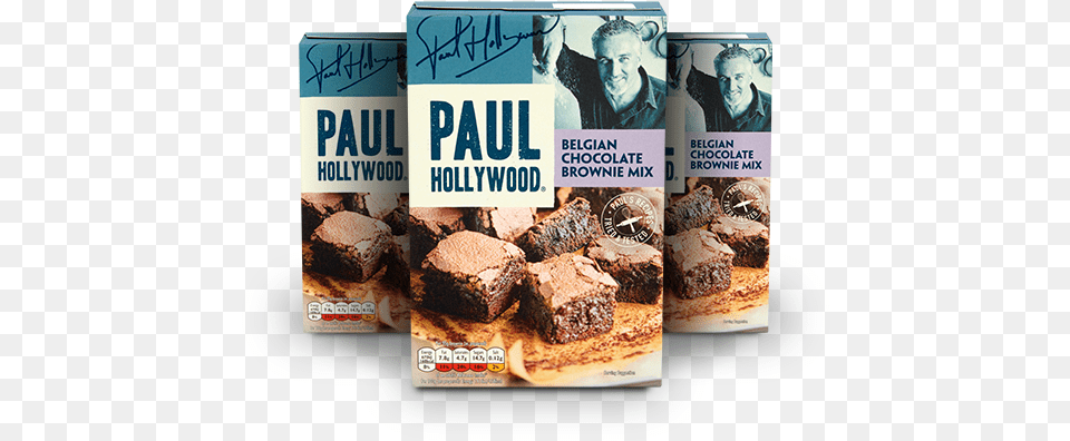 Luxurious Belgian Chocolate Brownie Mix Paul Hollywood Luxury Belgian Choc Brownie Mix, Sweets, Food, Dessert, Cocoa Png