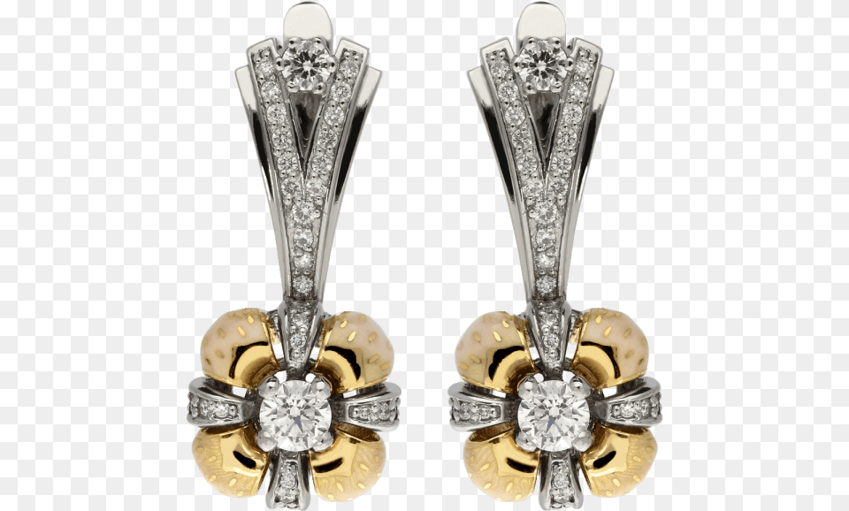 Luxurious Gold Earrings Earrings, Accessories, Diamond, Earring, Gemstone Png Image