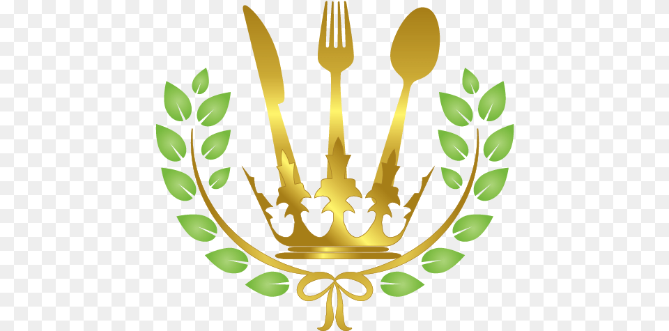 Luxurious Royal Restaurant Logo Maker Online Food Logo Design Graphic Design, Cutlery, Fork, Accessories, Jewelry Free Transparent Png
