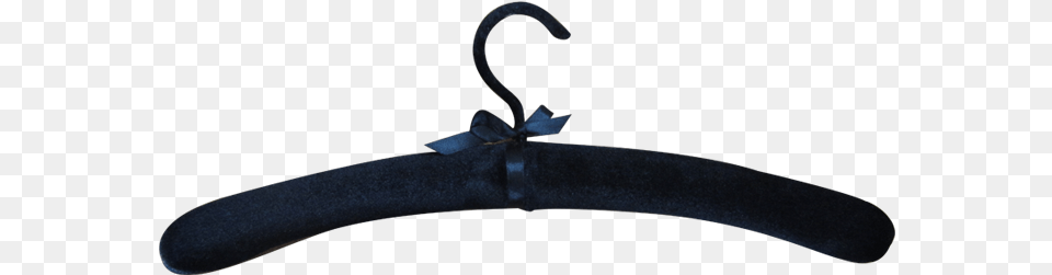 Luxury Black Velvet Padded Hanger Clothes Hanger, Appliance, Ceiling Fan, Device, Electrical Device Png Image