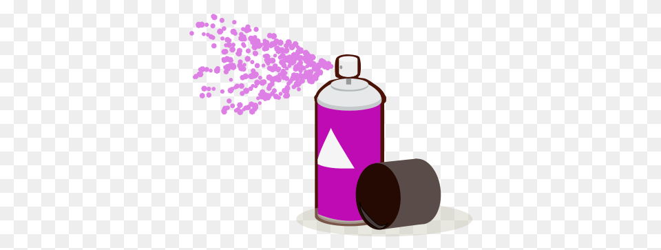 Luxury Chores Clip Art Paint Can Spray Purple Household Chores, Spray Can, Tin, Bottle, Shaker Png Image