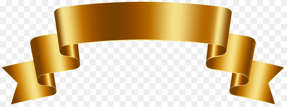 Luxury Gold Banner Clip Art, Text, Document Png Image