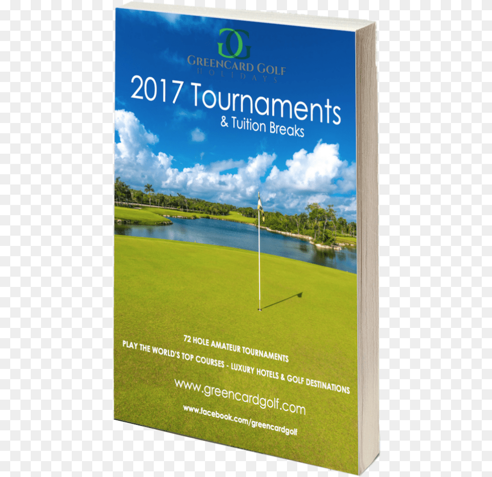 Luxury Golf Holidays Flyer, Book, Field, Publication, Nature Png Image