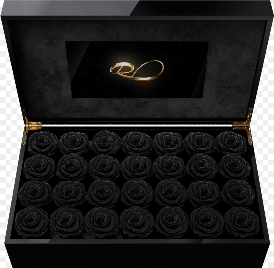 Luxury Lcd Display Flower Box Royal With 28 Preserved Box, Accessories, Formal Wear, Tie, Treasure Png