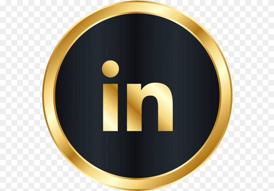 Luxury Linked In Image Searchpng Circle, Gold, Logo, Disk Free Png