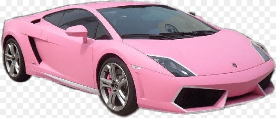 Luxury Pinkaesthetic Car Ferrari Sparkly Lamborghini, Wheel, Tire, Machine, Vehicle Free Transparent Png