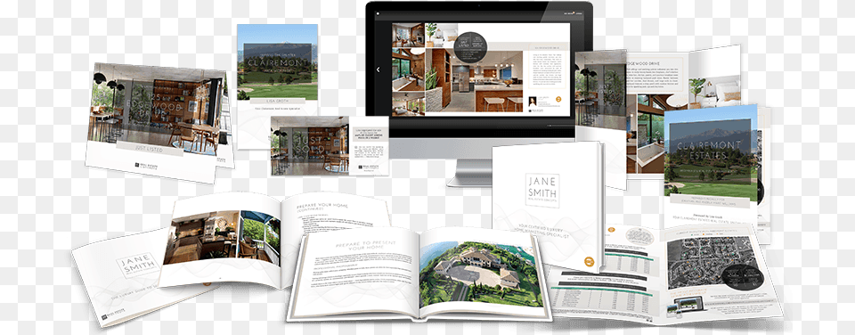 Luxury Real Estate Marketing, Advertisement, Book, Publication, Poster Free Png Download