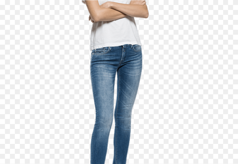 Luz Skinny Jeans Broken Twill Power Stretch Wx689 Pocket, Clothing, Pants, Female, Girl Free Png Download