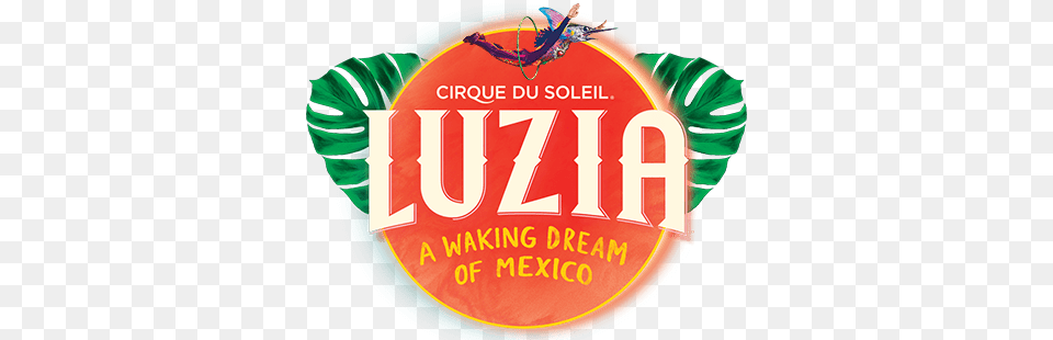 Luzia Logo Cirque Du Soleil, Carnival, Advertisement, Poster, Food Png Image