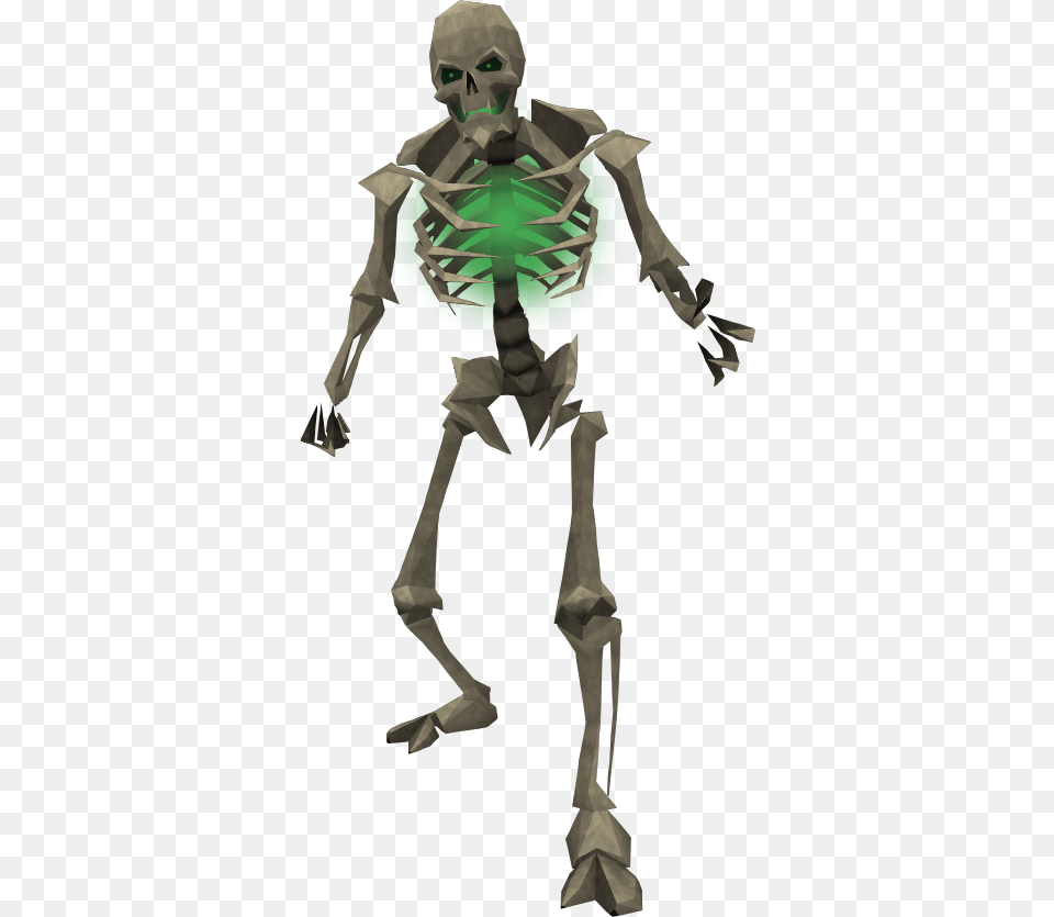 Lvl 22 Skeleton Runescape, Adult, Male, Man, Person Free Transparent Png
