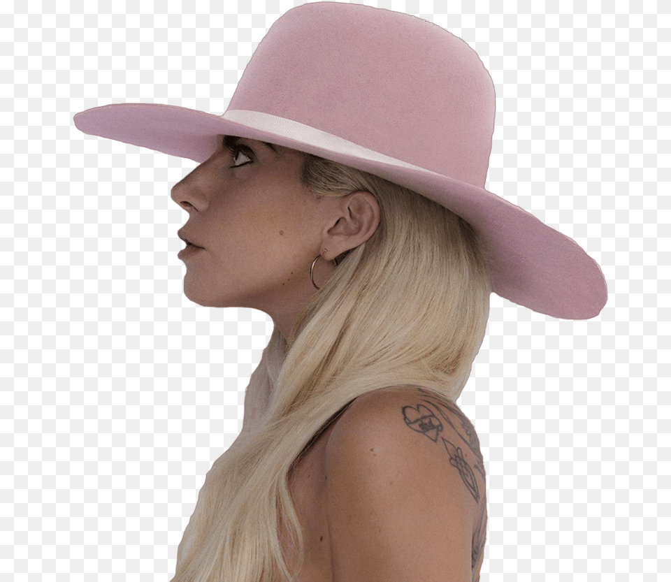 Lvxnirc Lady Gaga Joanne Hat, Adult, Sun Hat, Person, Female Free Png