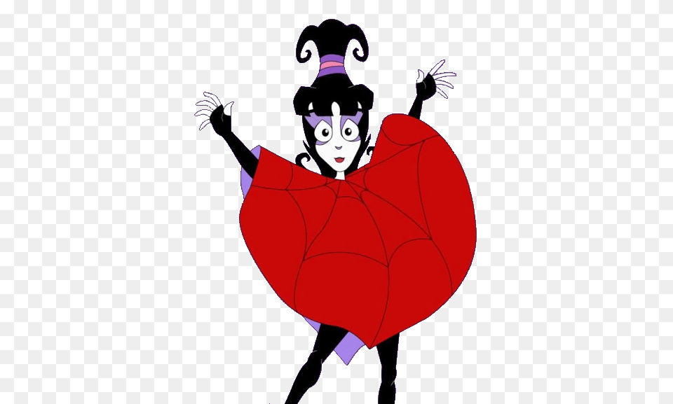 Lydia Deetz From The Beetlejuice Cartoon Series Beetlejuice, Adult, Female, Person, Woman Png Image