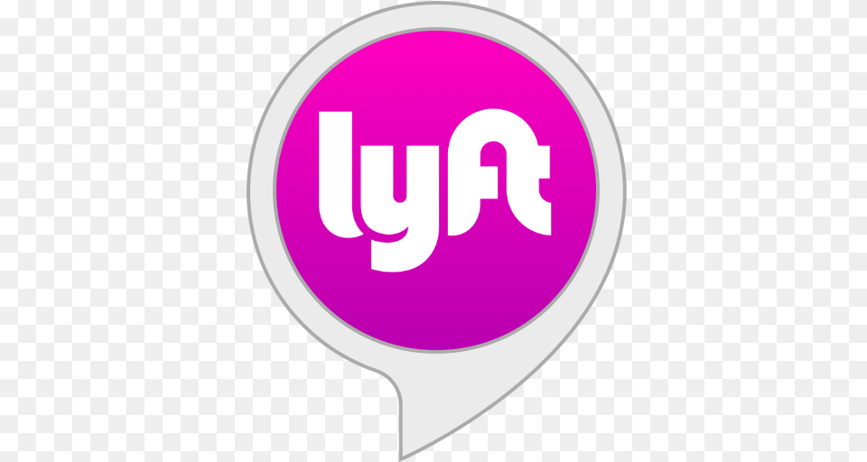 Lyft Available In The Uae Taxi Ridesharing Abu Dhabi Dubai, Sticker, Logo, Symbol, Disk Png